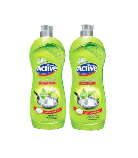 مایع ظرفشویی اکتیو مدل Lime and Flower وزن 750 گرمز-بسته2عددی
