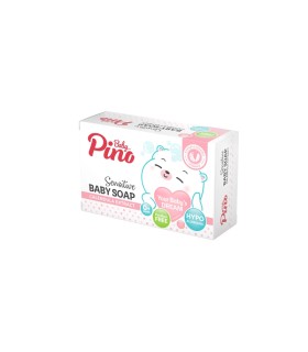 صابون نوزاد و کودک پینو بیبی مدل کرمی وزن 75 گرم