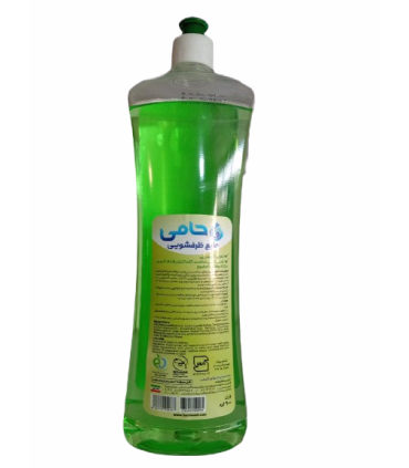مایع ظرف شویی حامی با رایحه سیب سبز - 900گرم