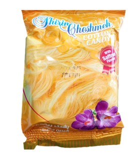 پشمک زعفرانی شیرین چشمه 60گرمی