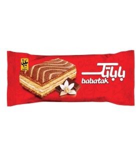 کیک باباتک دورنگ بابانا - 40 گرم بسته 36 عددی