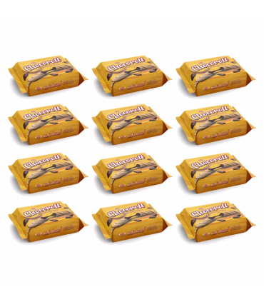 شوکورول نادی با کرم طعم کاکائو بسته 12 عددی