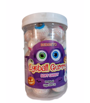 پاستیل مارشمالو چشمی مدل Eyeball Gummy  بسته ۳۰ عددی