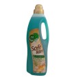 مایع لباسشویی  آنزیم دار سبز سافتلن مدل High Defenition Clean حجم ۱ لیتر