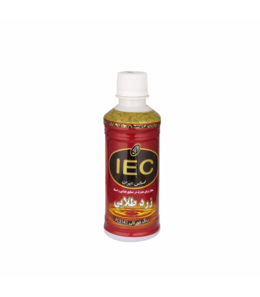 رنگ خوراکی زرد طلایی IEC  مدلFC5141 حجم 250 میلی لیتر