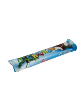 شکلات مغز دار نارگیلی چیچک 22.5 گرمی بسته 24 عددی