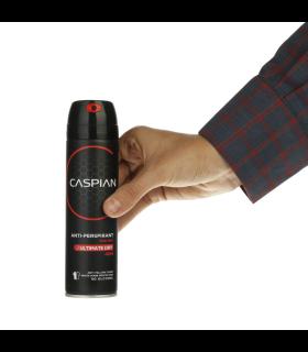 اسپری ضد تعریق مردانه کاسپین مدل ultimate dry حجم 150 میلی لیتر