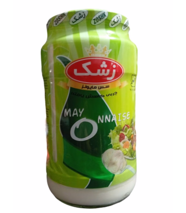 سس مایونز کم چرب زشک - 1400 گرم