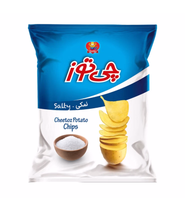 چیپس ساده نمکی چی توز - 65 گرم