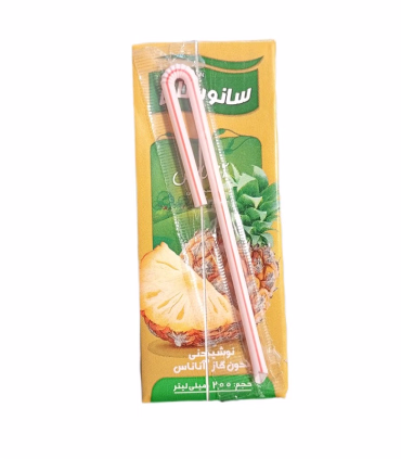خرید آبمیوه هلو پاکتی سانوسان 200 میلی‌لیتر