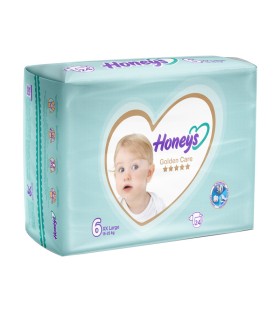 پوشک بچه هانیز سایز 6 | بسته 24 عددی کودک پرتحرک