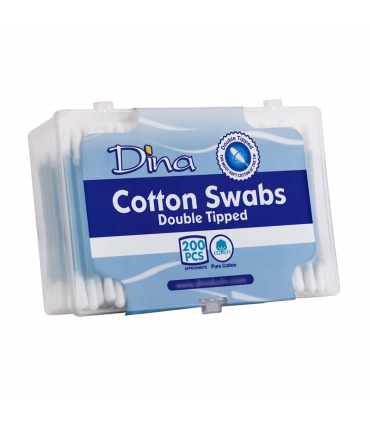 گوش‌ پاک‌ کن دینا مدل 200PCS – بهداشت روزانه با کیفیت ایران