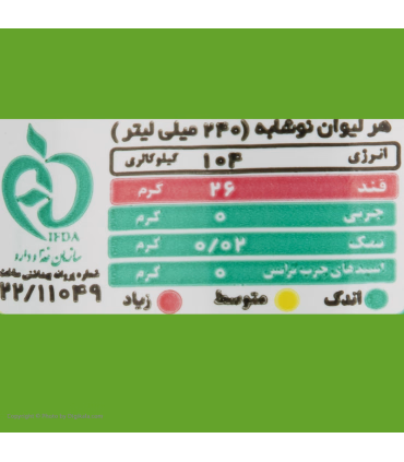 خرید نوشابه لیموناد زمزم 1 لیتری | طعم خنک و دلنشین | آزادکو