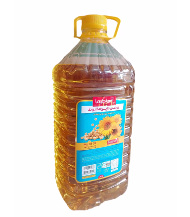 روغن مایع مخلوط فاطیما ۵ لیتری | خرید آنلاین روغن باکیفیت