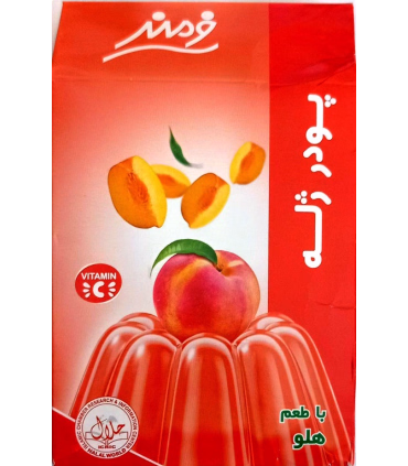 پودر ژله هلو فرمند 100 گرم | طعم شیرین و دلپذیر
