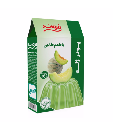 پودر ژله طالبی فرمند 100 گرم | طعم طبیعی، آماده‌سازی آسان