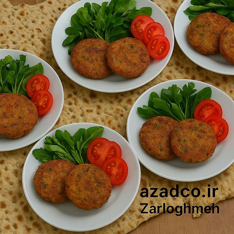 پودر کتلت گیاهی زرلقمه